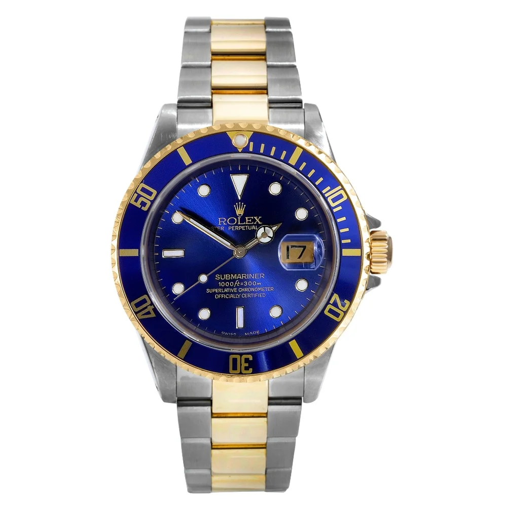 Rolex mens 40mm Submariner two tone oyster - Picture 1 of 6
